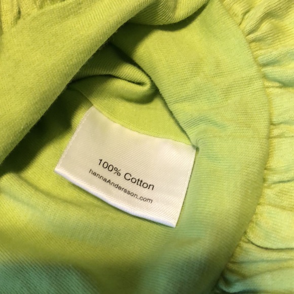 NWT Hanna Andersson Line Green Tulip Skirt - Picture 4 of 7